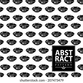 Abstract background with lips for design can be used for invitation, congratulation