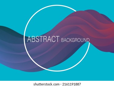 Abstract background with Liquid blue,red,green wave.Fluid Vector Illustration EPS10. Business Presentation.