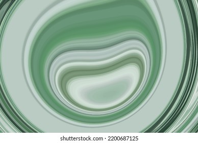Abstract background of liquid blurred paint color, bright bluish gray green rounded background design. Modern pattern. Trendy vector background design.