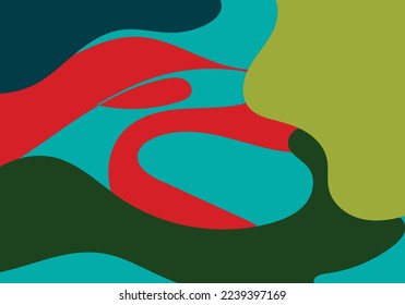 diseño de color líquido de fondo abstracto 2