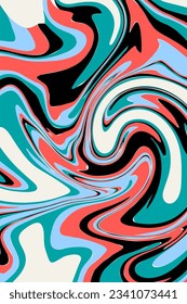 Fondo abstracto líquido para el modo de impresión de tejidos