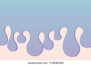 Abstrakter Hintergrund Flüssiger Fluss und freie Form Pastellfarben