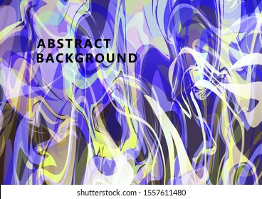 Abstract background of liquid flowers, marble pattern. Trendy template for design, weddings, invitations, parties, birthday, web, banner, greeting cards. Vector illustration