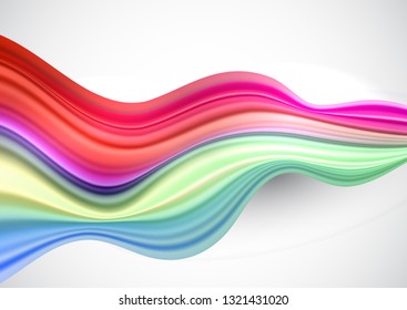 Fondo abstracto con un diseño fluido líquido