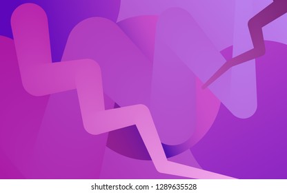 Abstract background with liquid fluid shapes purple color design,Vector illustration