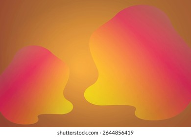 Abstract background liquid forms gradient
