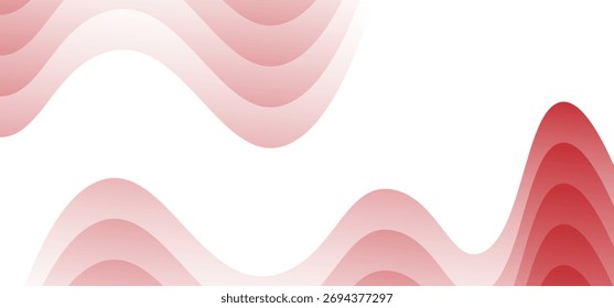 abstract background liquid illustration wave color gray pink white copy space area eps 10