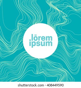 Abstract background with liquid lines. Applicable for Covers, Placards, Posters, Flyers, Banners etc.