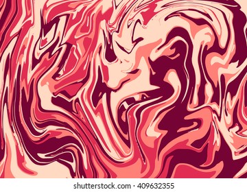 abstract background with liquid paint, hand drawn marbling illustration, marble texture,