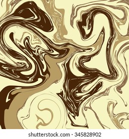 Abstract background with liquid paint. Stains of ink. Marble texture