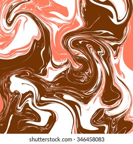 Abstract background with liquid paint. Stains of ink. Marble texture