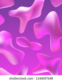 abstract background liquid shapes