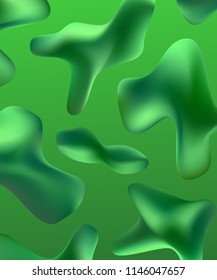 abstract background liquid shapes