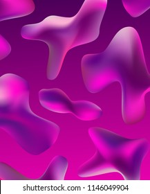 abstract background liquid shapes