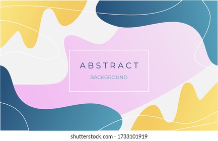 Abstract background with liquid shapes. Cool background.