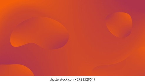 Abstract background with liquid shapes for Copy Space in Orange Red Pink Gradient Design