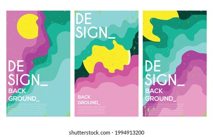 Abstract Background Liquid With Soft Color for Poster, Banner, Flayer, Layout, Cover and Story Social Media Template.