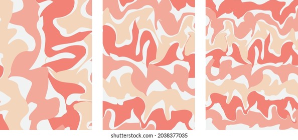 Abstract background with liquid style. Eps10 vector