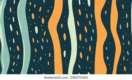 Abstract background. Liquid style. Vector illustration. Vector background with abstract shapes. Trendy modern contemporary vector illustration. Seamless.