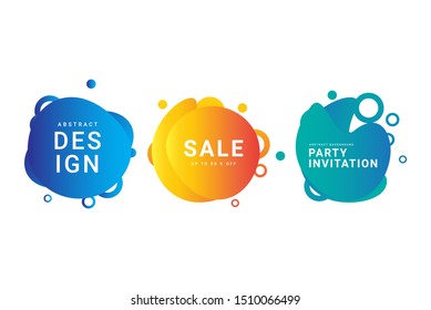abstract background liquid vector template.