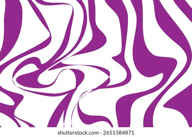 Abstract background with liquid wave paint-like in royal purple color