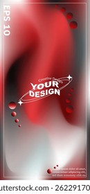 Fundo abstrato com textura de onda líquida. Combinação de cores elegantes. Design minimalista de cores pastel