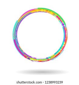 Abstract background for logo