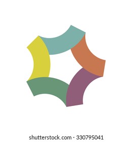 abstract background. logo design. stock vector illustration. colorful




 
