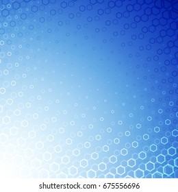 Abstract background with lots of geometric shapes. The illusion of depth to the space.