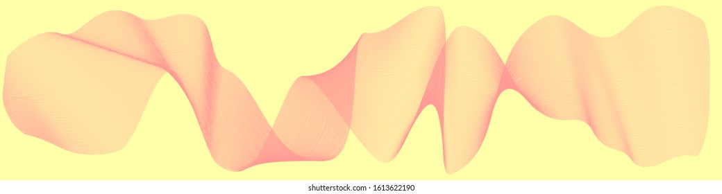 Abstract background. Lots of smooth lines. Vector illustration.