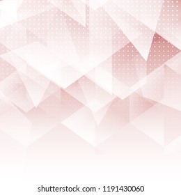 Abstract background with a low poly design