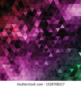 Abstract background with a low poly design