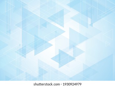 Abstract background with a low poly design