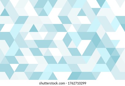 Abstract background with a low poly geometric design blue tone.