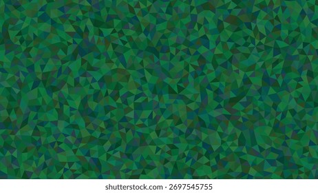 Fondo Abstractas con un estilo bajo de poli y tonos de verde