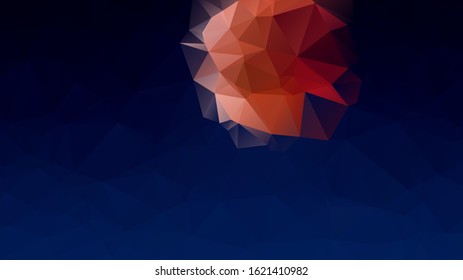 Abstract Background , Low Poly Background texture