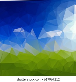abstract background low poly textured triangle shapes in random pattern design ,vector design illustration