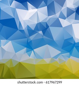 abstract background low poly textured triangle shapes in random pattern design ,vector design illustration