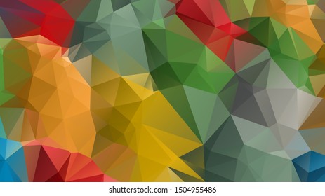 Abstract Background , Low Poly Background . vector blurry triangle texture. Brand new colorful illustration in with gradient. Brand new style for your business design.
