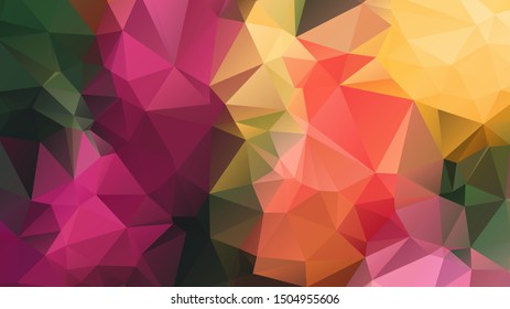 Abstract Background , Low Poly Background . vector blurry triangle texture. Brand new colorful illustration in with gradient. Brand new style for your business design.

