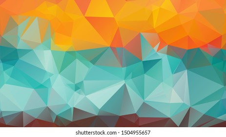 Abstract Background , Low Poly Background . vector blurry triangle texture. Brand new colorful illustration in with gradient. Brand new style for your business design.
