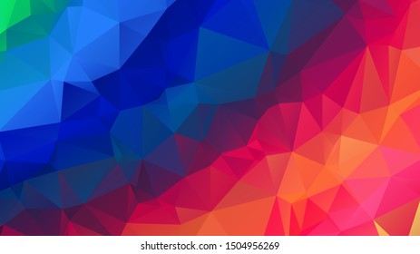 Abstract Background , Low Poly Background . vector blurry triangle texture. Brand new colorful illustration in with gradient. Brand new style for your business design.
