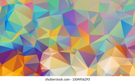Abstract Background , Low Poly Background . vector blurry triangle texture. Brand new colorful illustration in with gradient. Brand new style for your business design.

