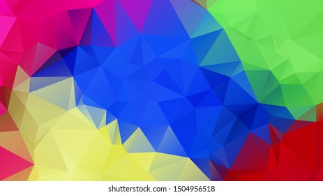 Abstract Background , Low Poly Background . vector blurry triangle texture. Brand new colorful illustration in with gradient. Brand new style for your business design.
