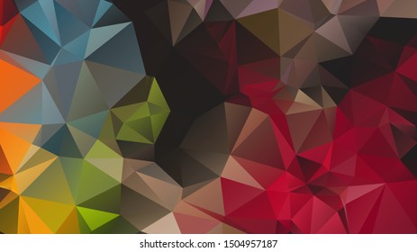 Abstract Background , Low Poly Background . vector blurry triangle texture. Brand new colorful illustration in with gradient. Brand new style for your business design.
