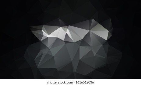 Abstract Background. Low Poly Background. Vector triangle texture.