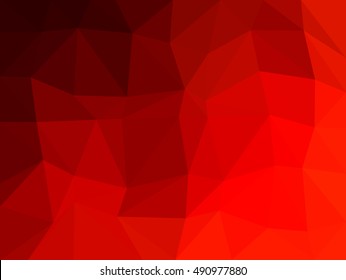 Abstract background. Lowpoly vector illustration. Triangle mesh concept colored.