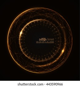 Abstract background with luminous swirling backdrop.The energy flow tunnel. 