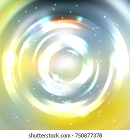 Abstract background with luminous swirling backdrop. Shiny swirl background.  Intersection curves. 
