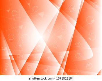 Abstract background lush lava color geometric, Vector illustration and design for fabrics, textile, wallpaper, and backdrop design concept.